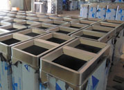 不銹鋼垃圾桶批量生產(chǎn)激光切割下料